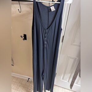 Grey Jumpsuit- Pajama Material